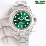 Clean Factory Rolex Submariner 2824 Green Face Watch 40mm 